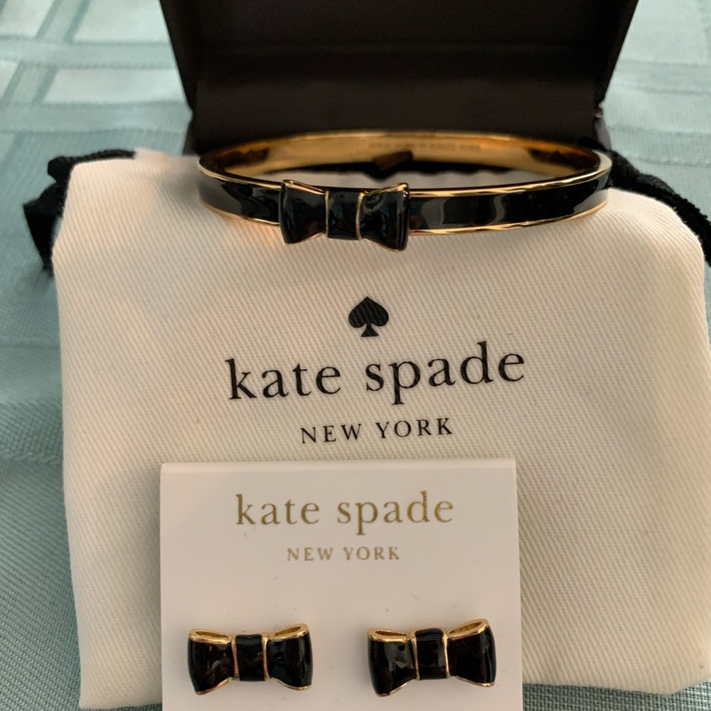 Kate Spade bracelet and matching earrings